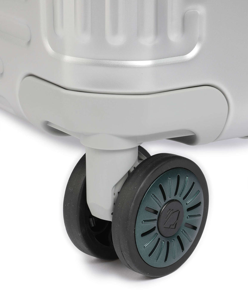 Travelite Next Spinner (4 wheels) silber/grün