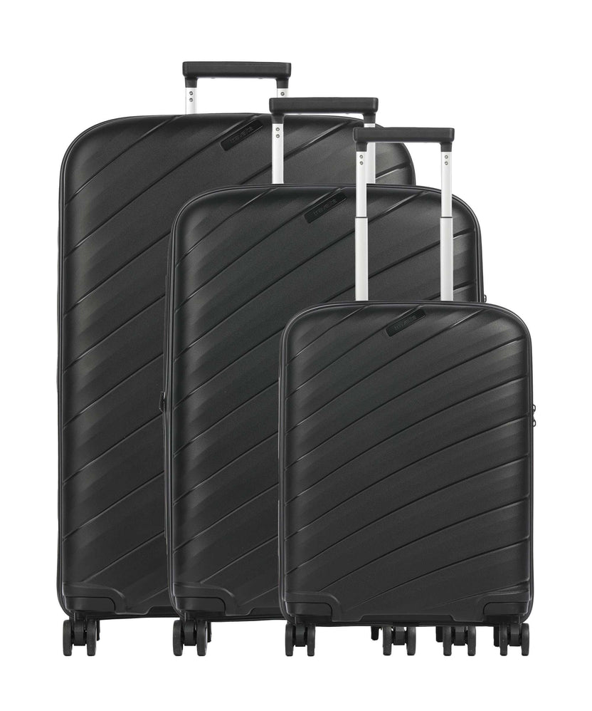 Travelite Burano Suitcase set (4 wheels) black