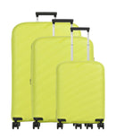 Travelite Burano Conjunto de carrinhos de 4 rodas apple green