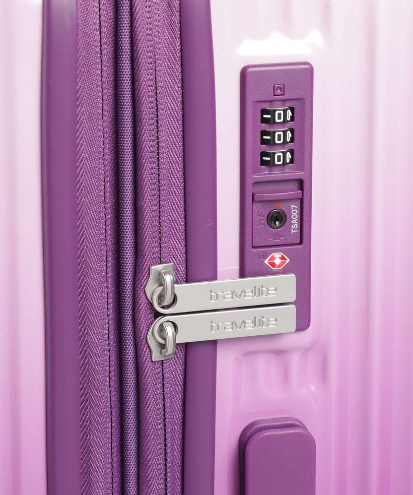 Travelite Lascana Edition Spinner (4 wheels) purple degrade