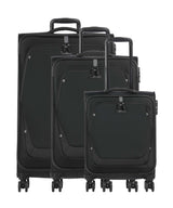 Travelite Umbria Conjunto de carrinhos de 4 rodas black