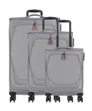 Travelite Umbria Conjunto de carrinhos de 4 rodas smoky gray