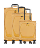Travelite Umbria Conjunto de carrinhos de 4 rodas golden glow