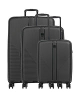 Travelite Air Stripe Conjunto de carrinhos de 4 rodas black