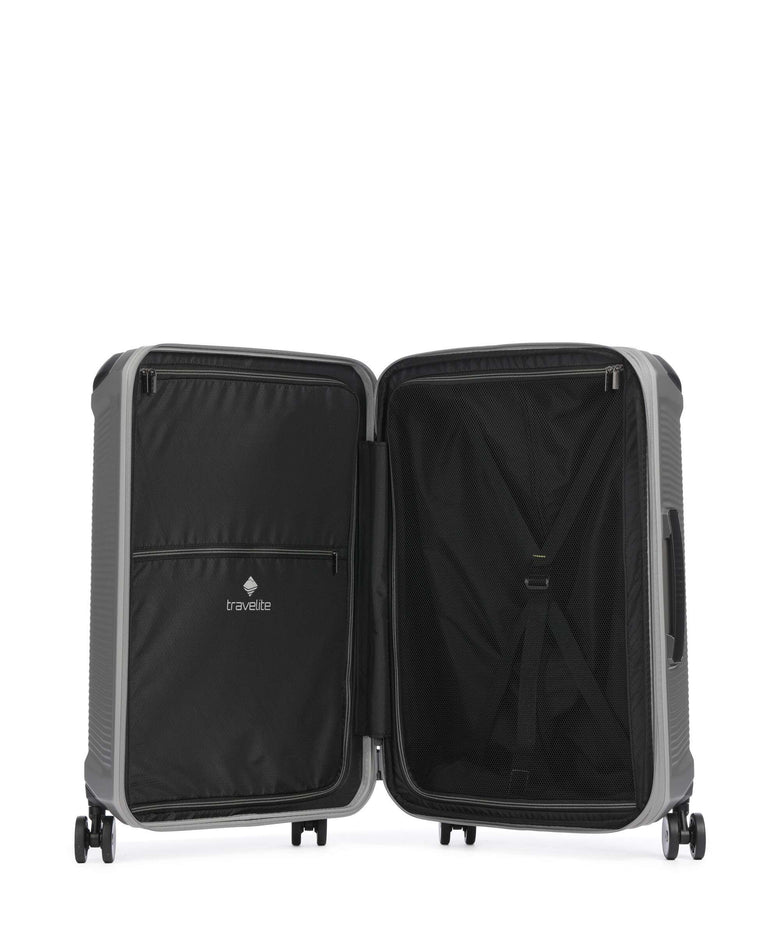 Travelite Millenium Spinner (4 wheels) silver