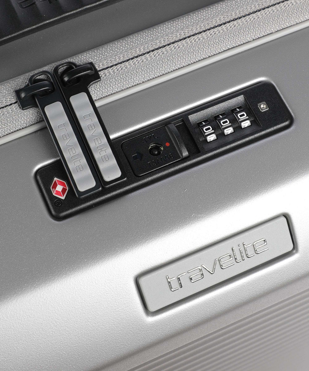 Travelite Millenium Spinner (4 wheels) silver