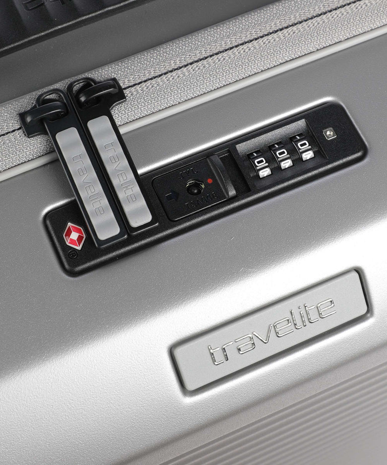 Travelite Millenium Spinner (4 wheels) silver