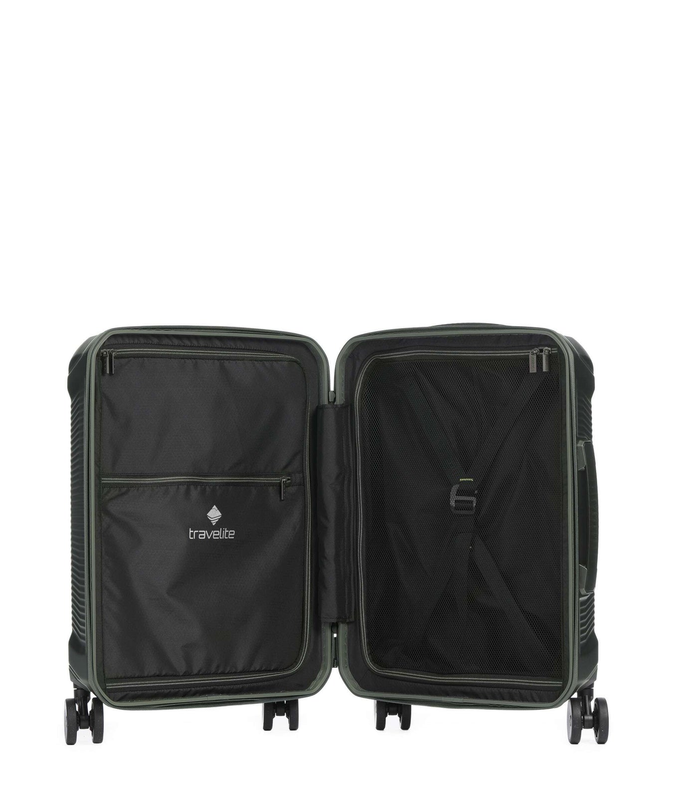 Travelite Millenium Suitcase set (4 wheels) pine green