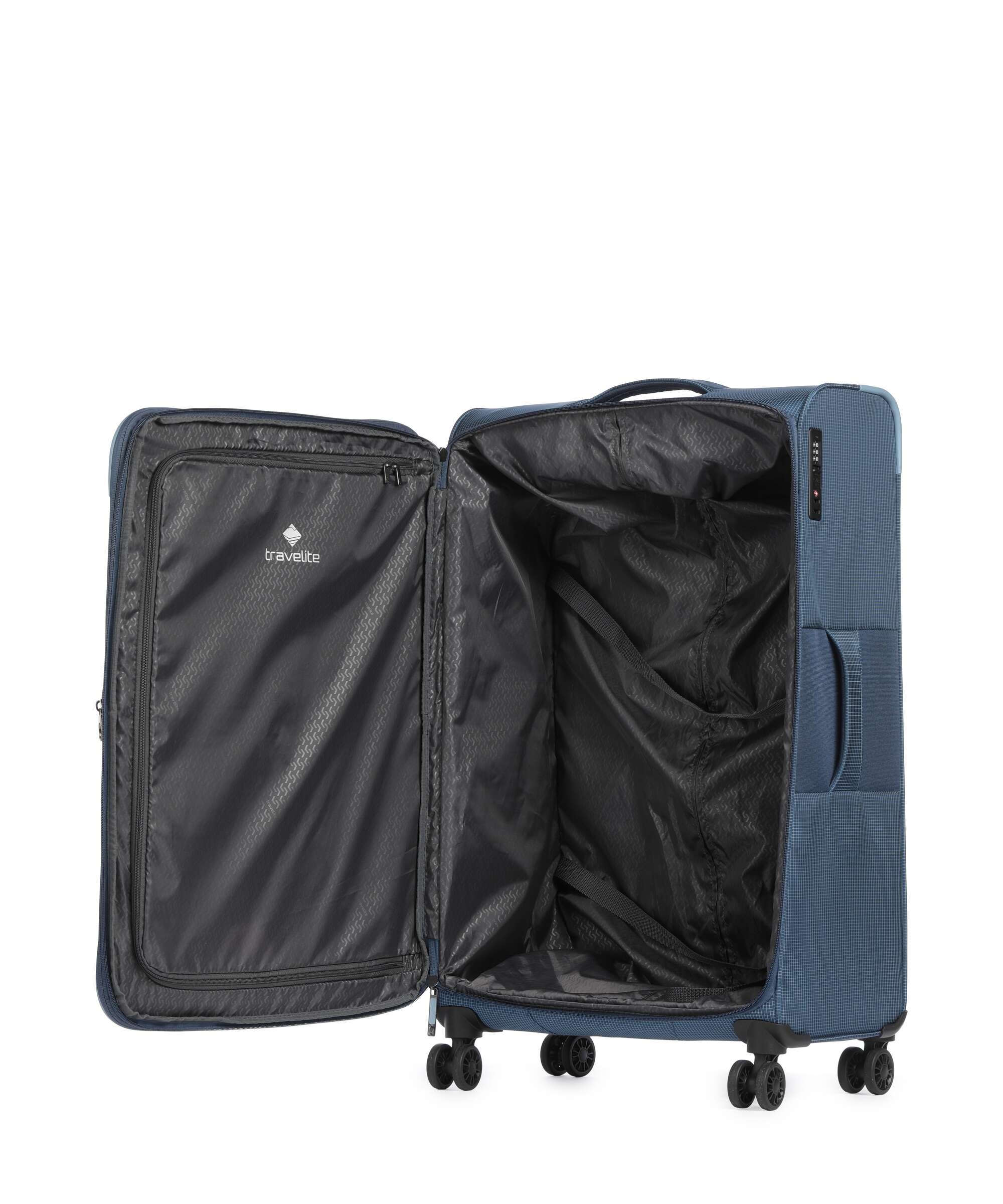 Travelite Corsiica Spinner (4 wheels) blue