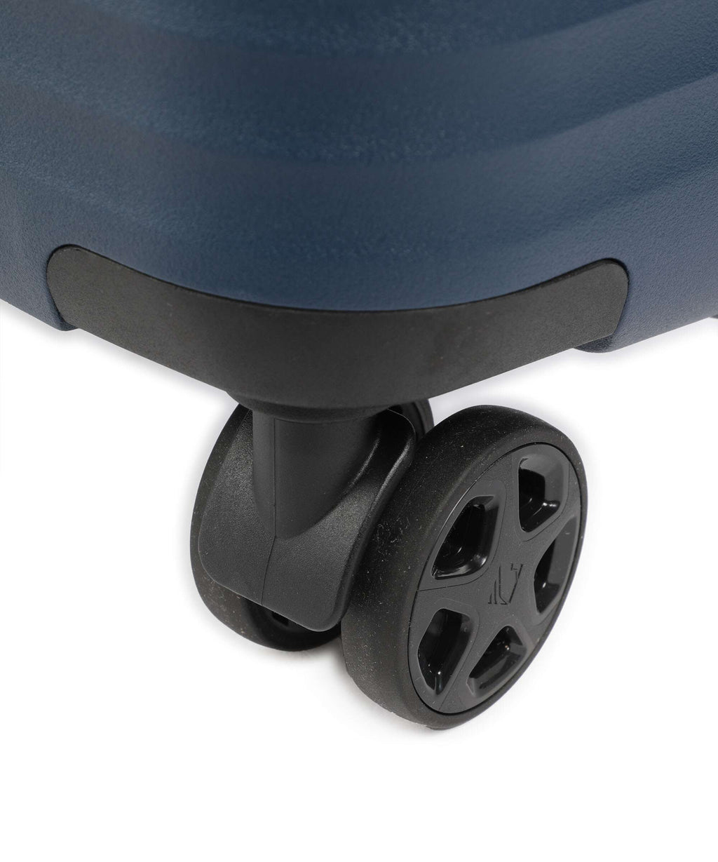 Travelite Air Stripe Slim Suitcase set (4 wheels) navy