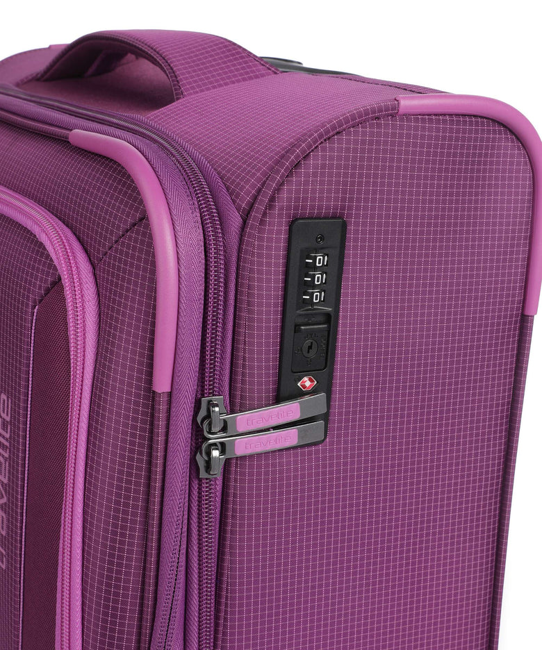 Travelite Corsiica Spinner (4 wheels) pink