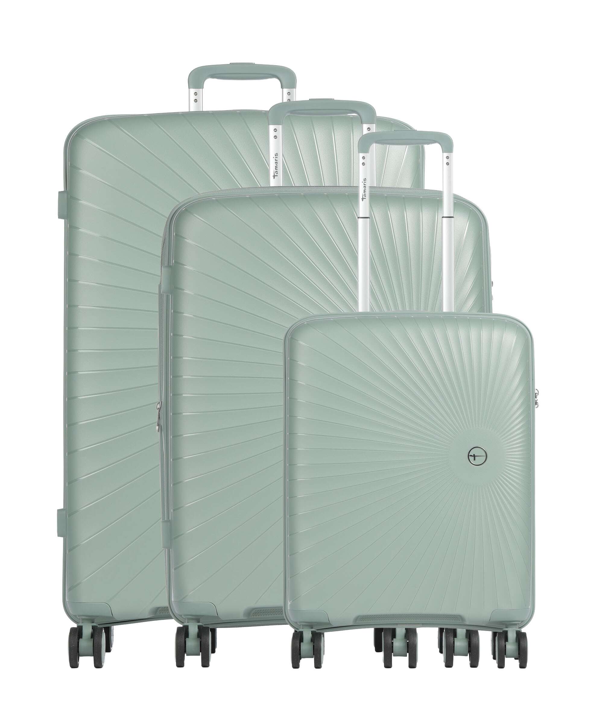 Travelite x Tamaris Voyaage Suitcase set (4 wheels) sage green