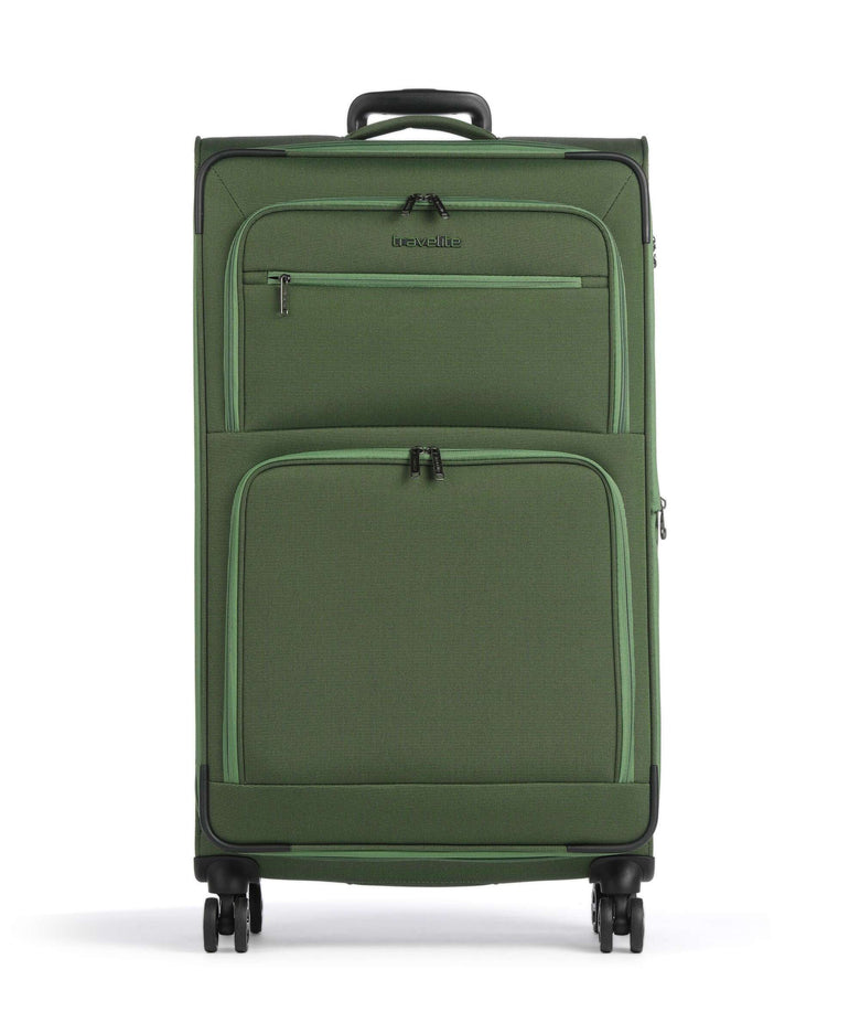 Travelite Cubis Spinner (4 wheels) green