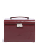 Windrose Merino 4 Etagen Caixa de joias rot
