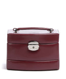 Windrose Merino 3 Etagen Caixa de joias rot