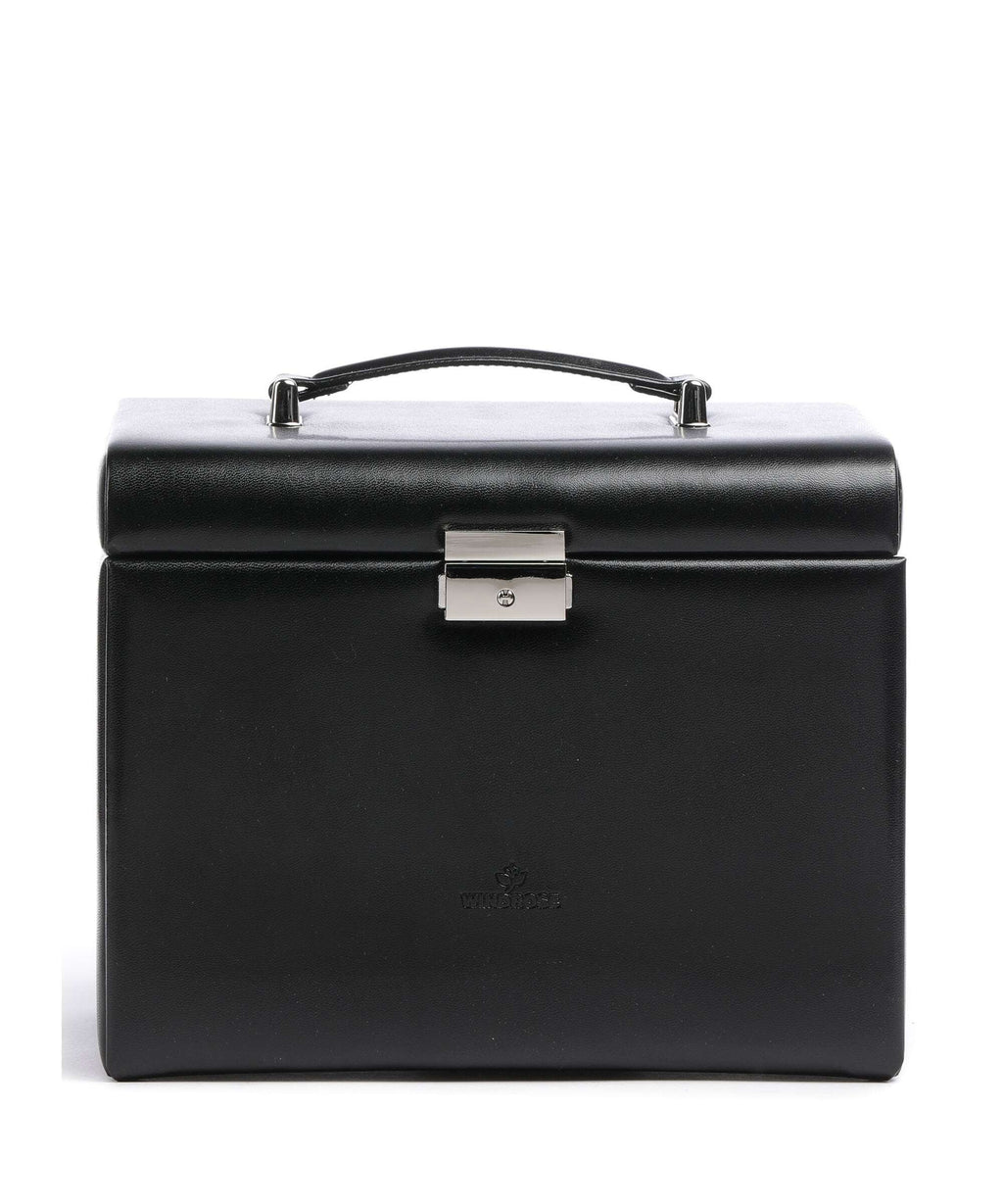 Windrose Merino Jewelry box schwarz