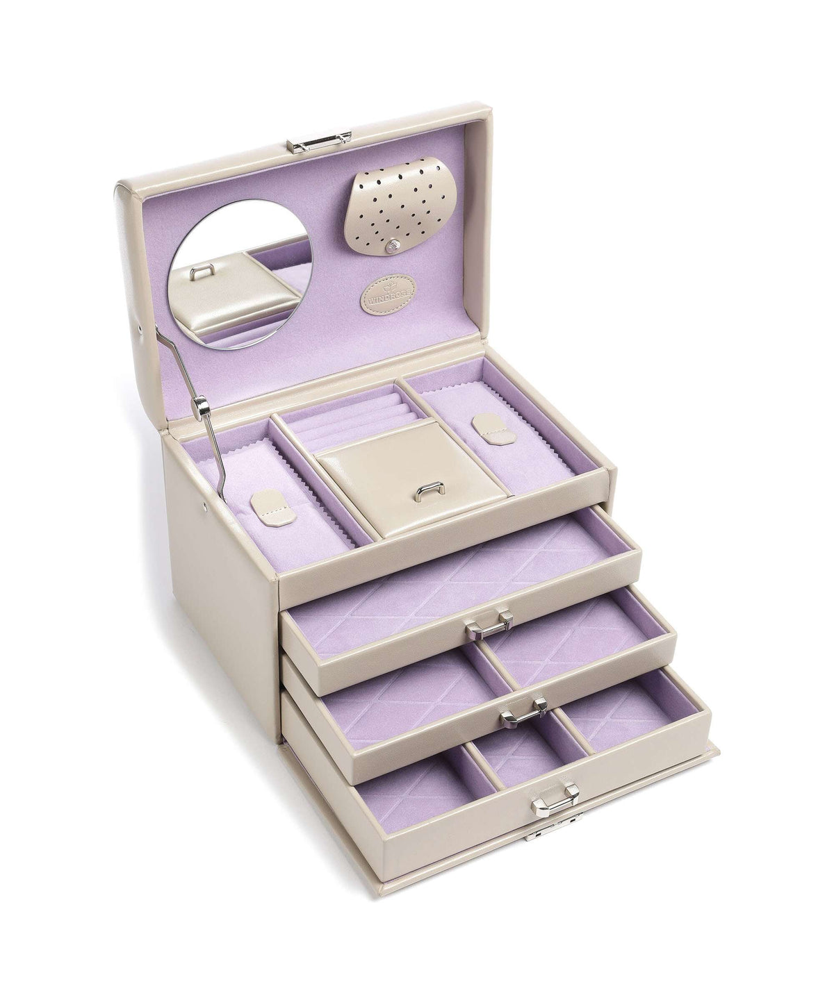 Windrose Merino Moda Jewelry box beige
