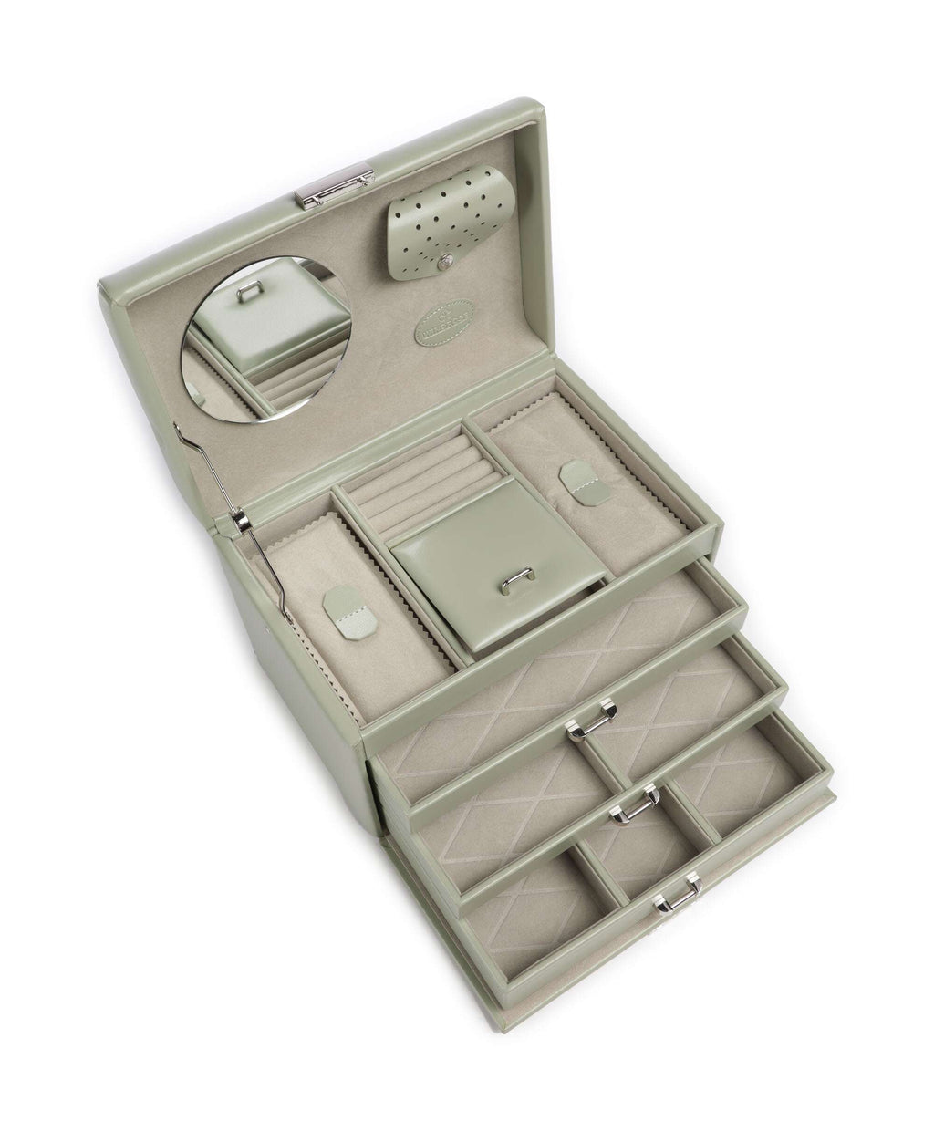 Windrose Merino Jewelry box salbei