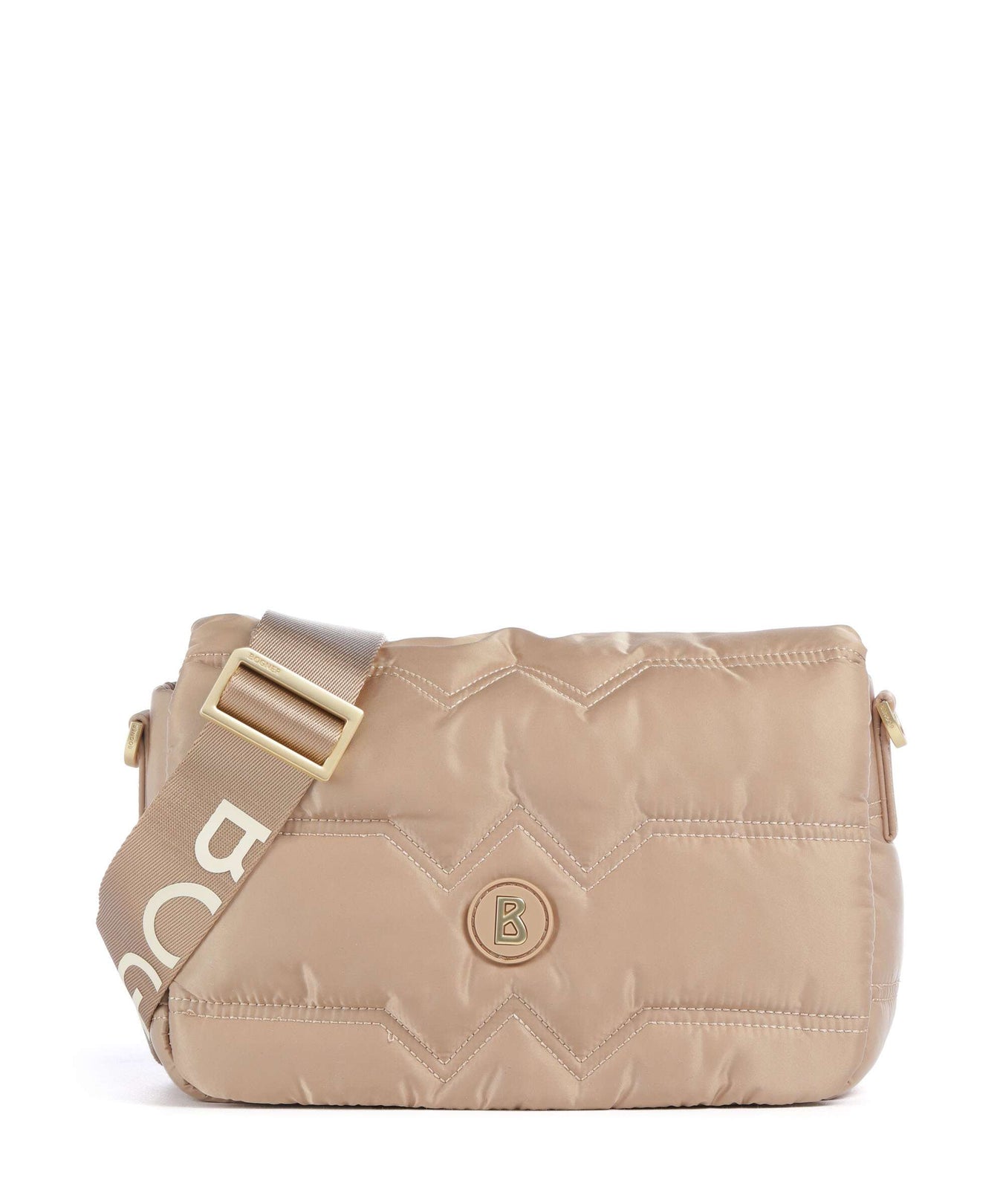 Bogner Wallis Tessuto Bar Crossbody bag sesame