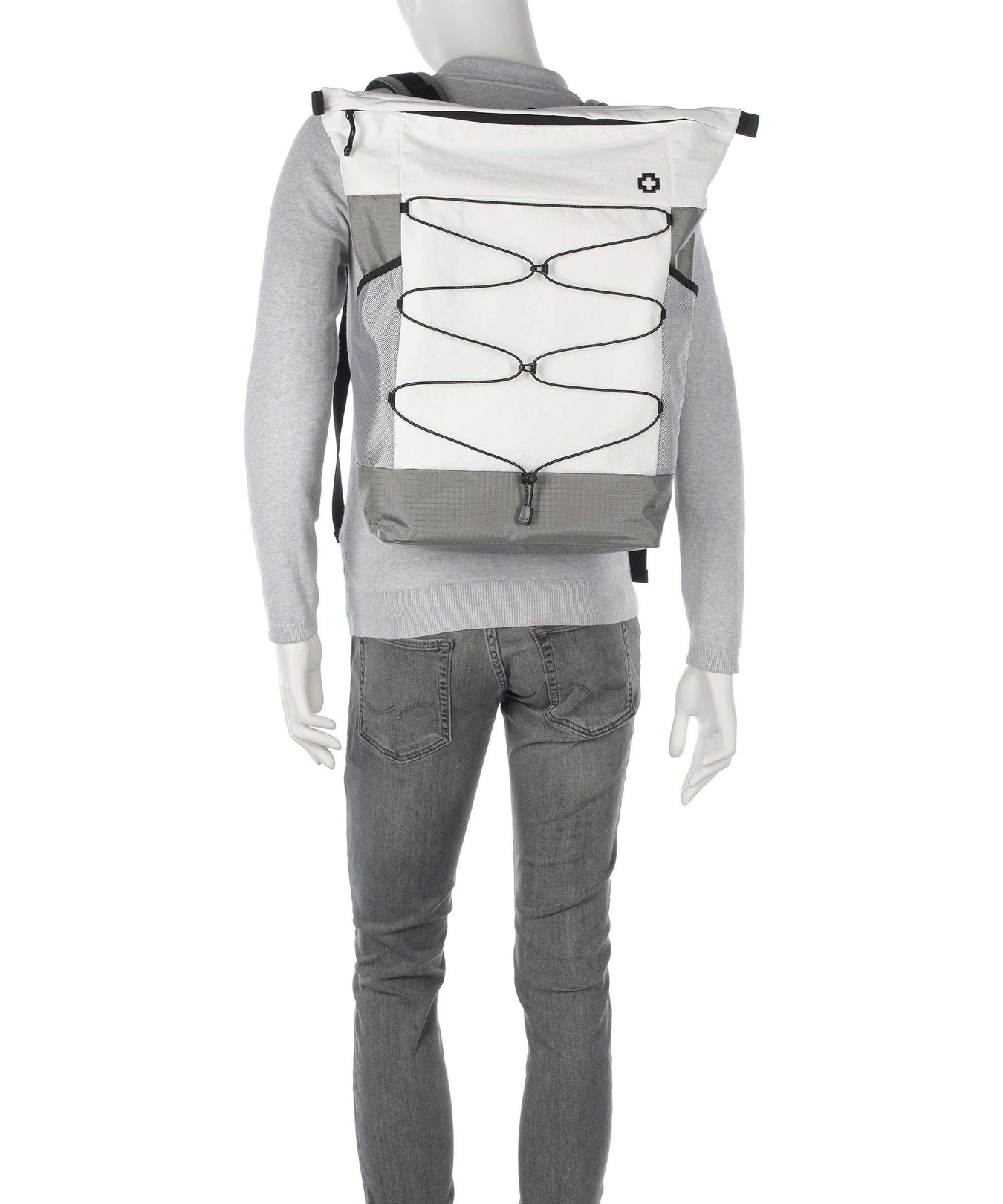 Strellson Homerton Sebastian Rolltop backpack offwhite