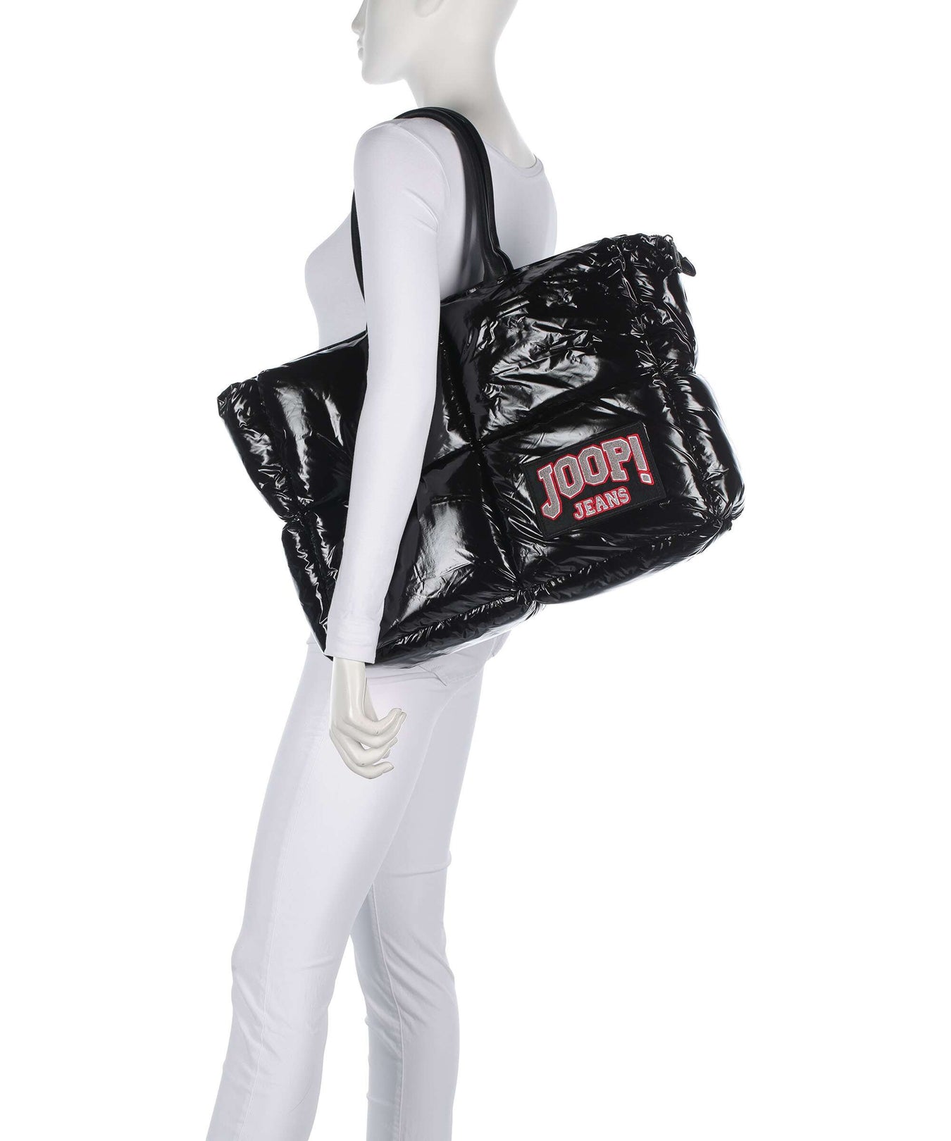 JOOP! Jeans Varsity May Tote bag black