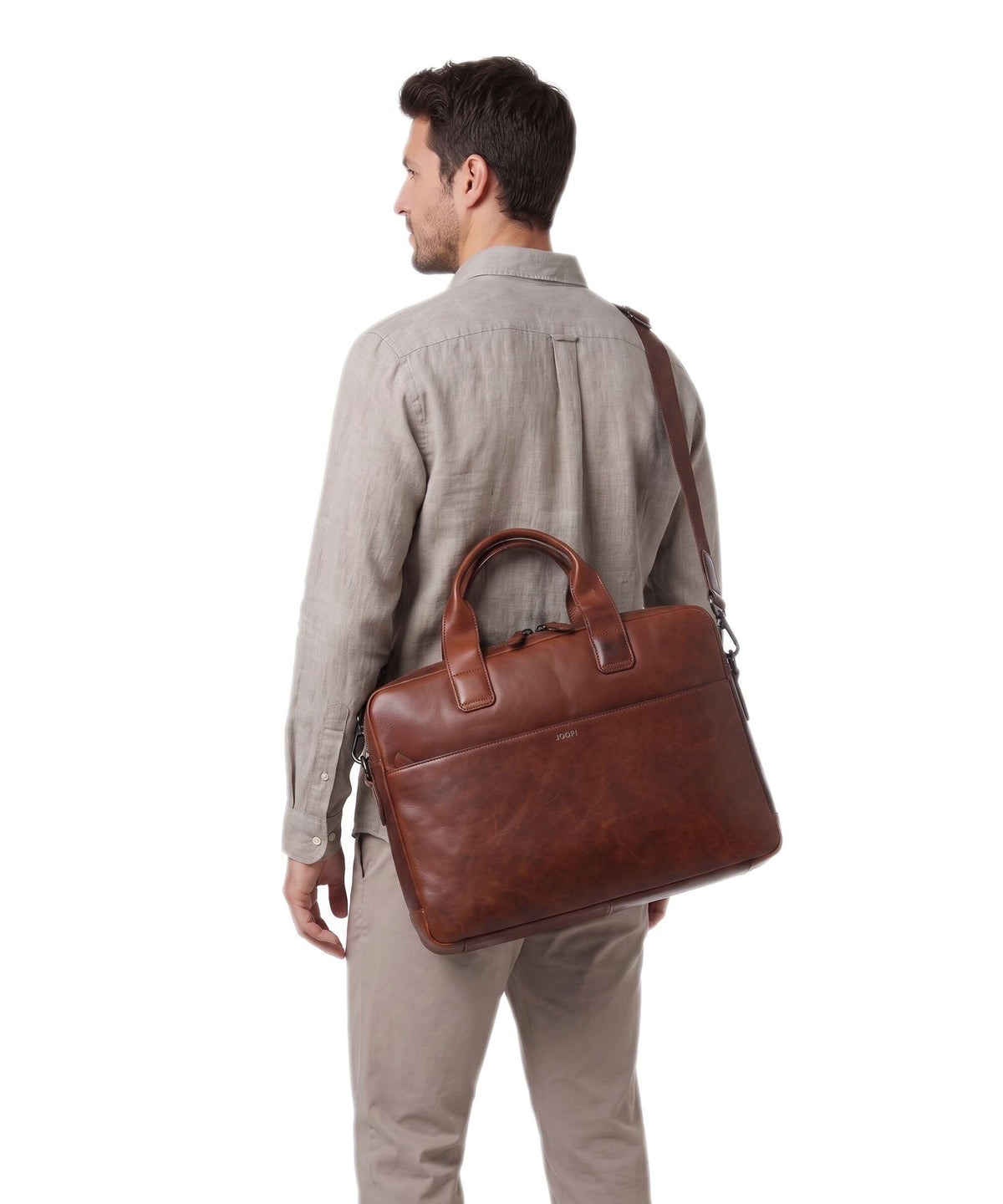 JOOP! Cerratano Pandion Briefcase cognac