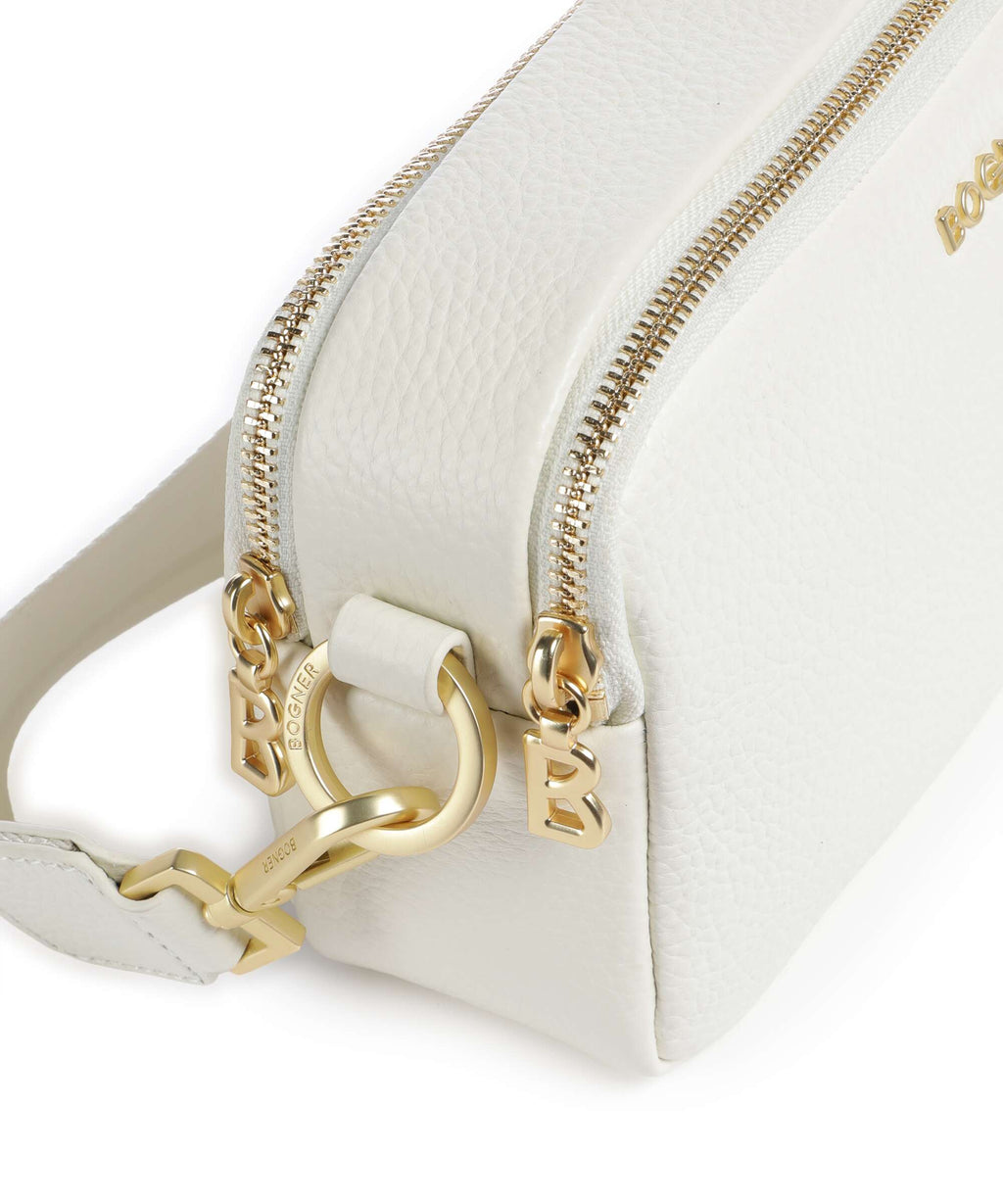 Bogner Wallis Avy Crossbody bag off white