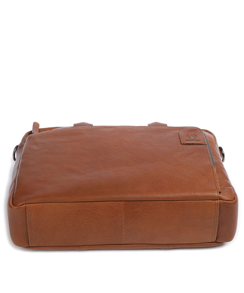 Strellson Hyde Briefcase cognac