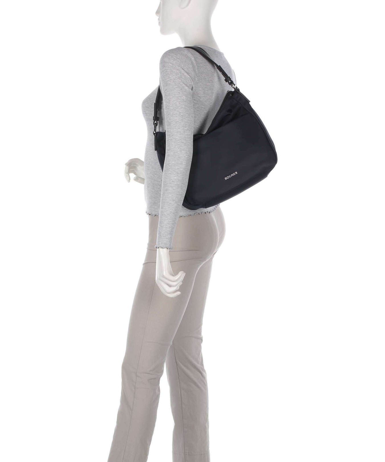 Bogner Klosters Isalie Hobo bag dark blue