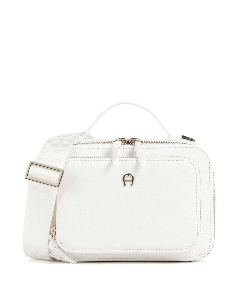 Aigner Zita S Crossbody bag cotton white