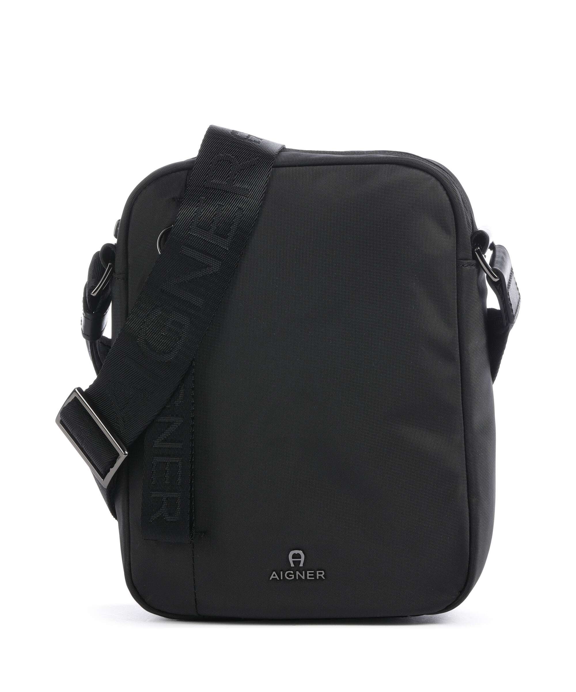 Aigner Nico S Crossbody bag black