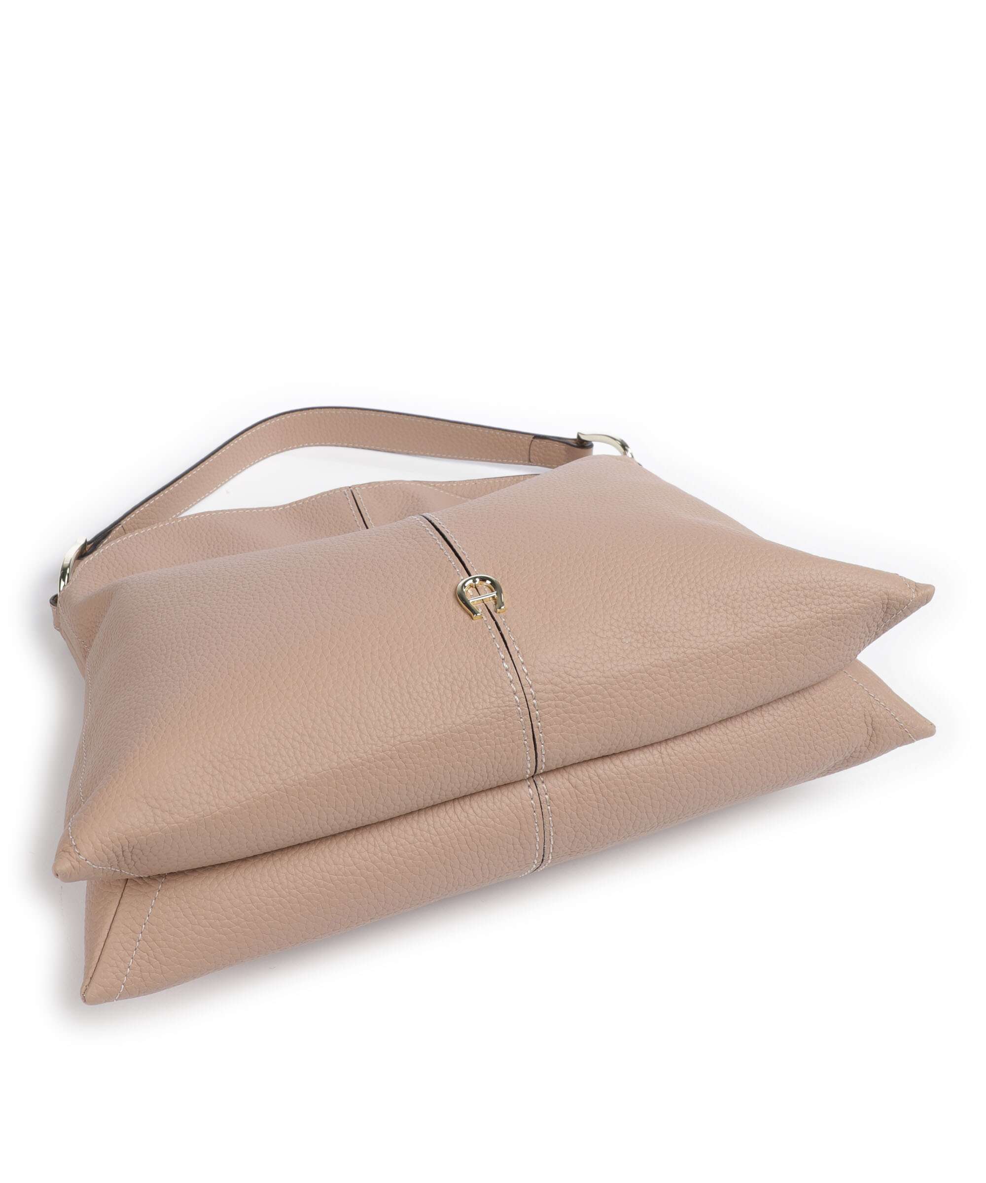 Aigner Savannah M Hobo bag warm taupe