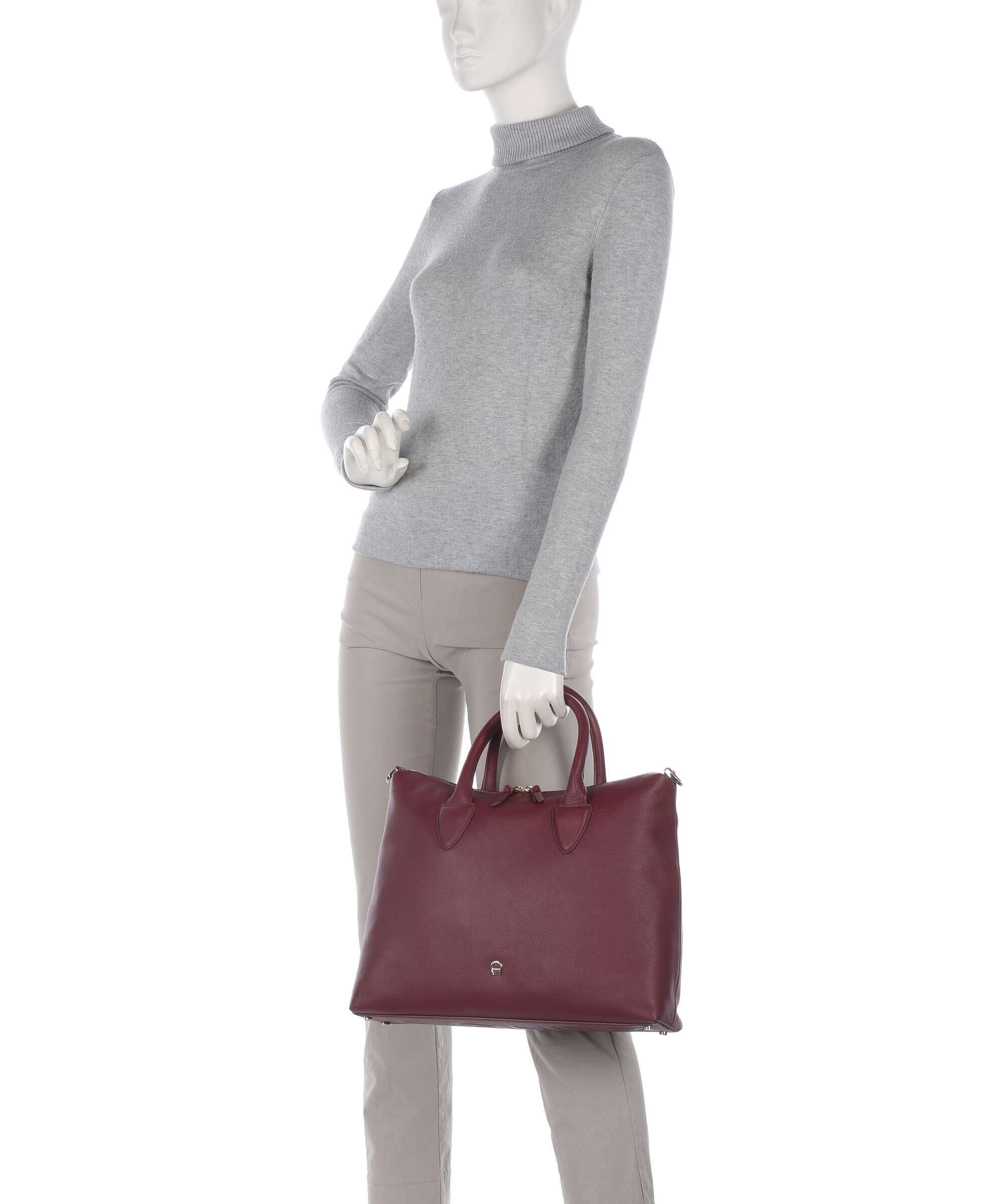 Aigner Zita M Handbag burgundy