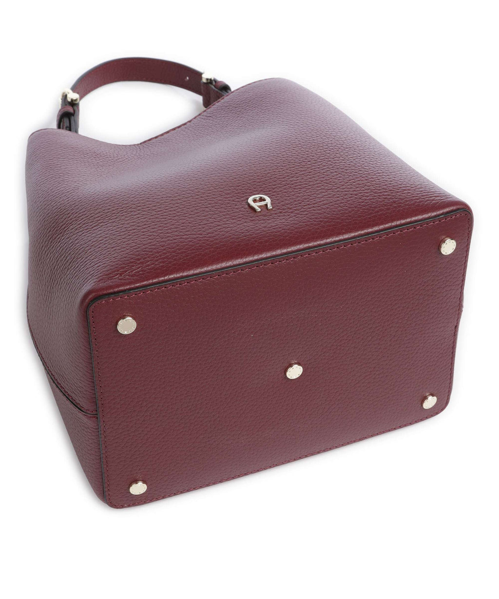 Aigner Delia S Bucket bag burgundy