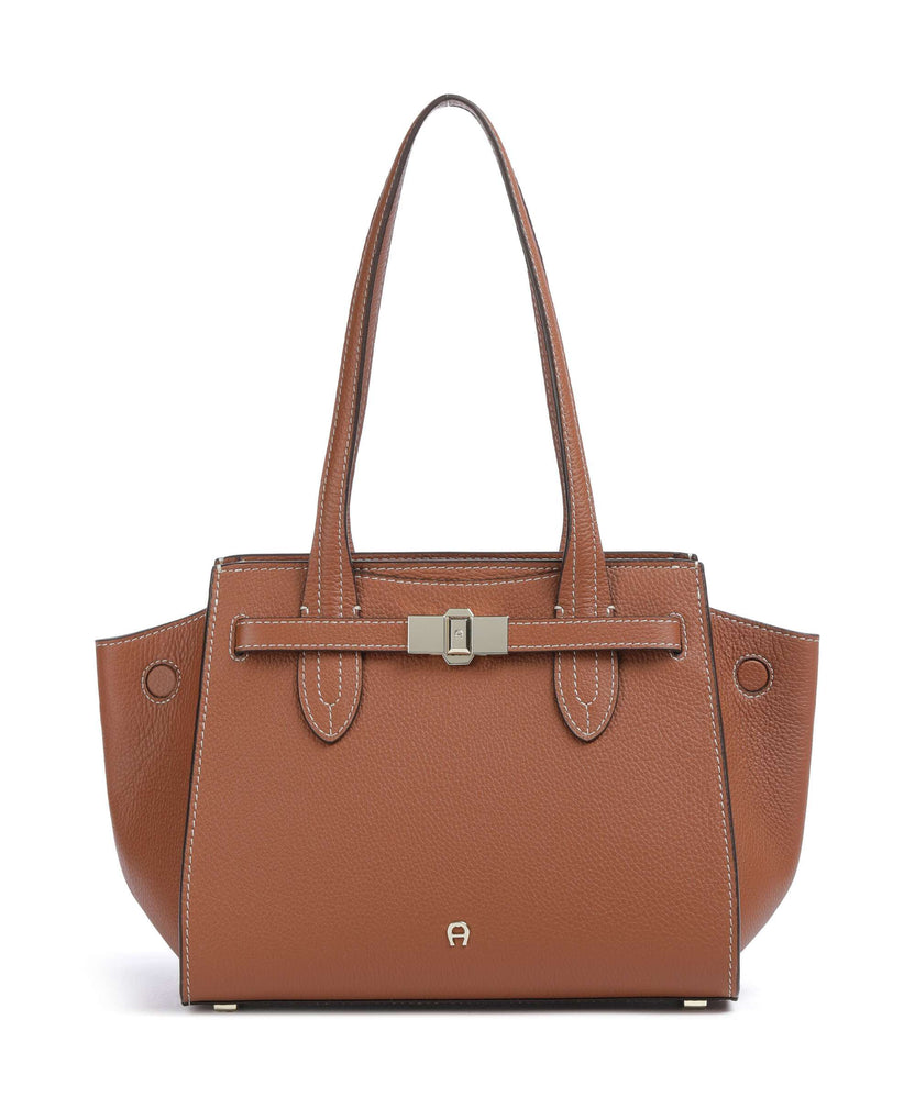 Aigner Farah M Shoulder bag cognac brown