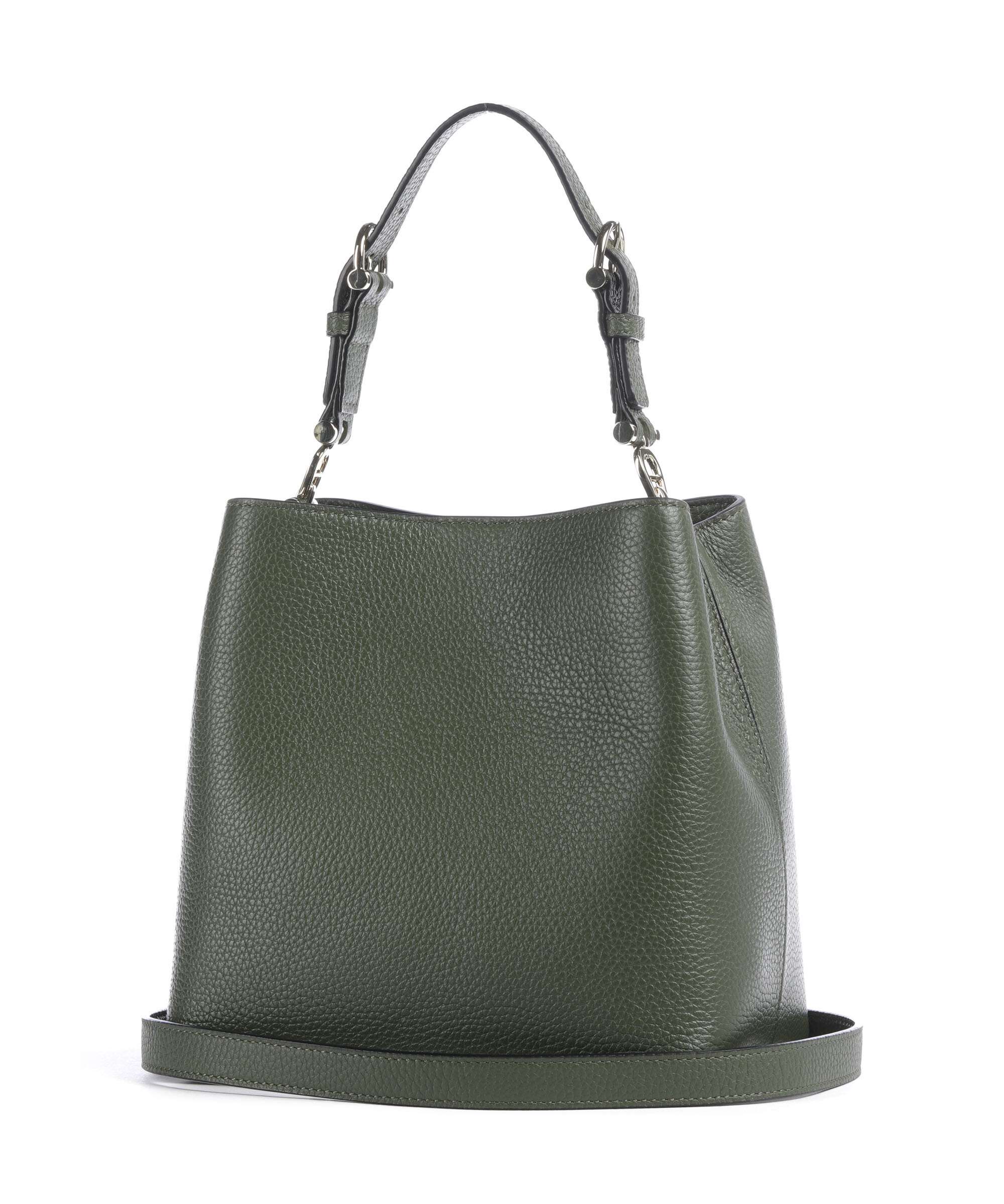 Aigner Delia S Bucket bag dark olive