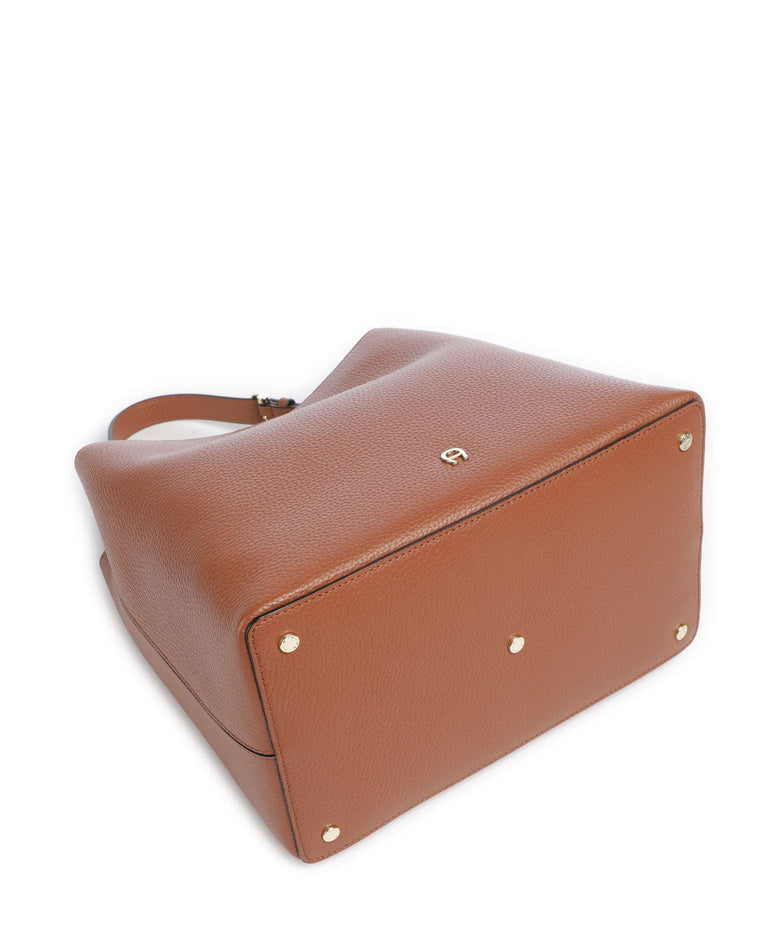 Aigner Delia M Hobo bag cognac brown