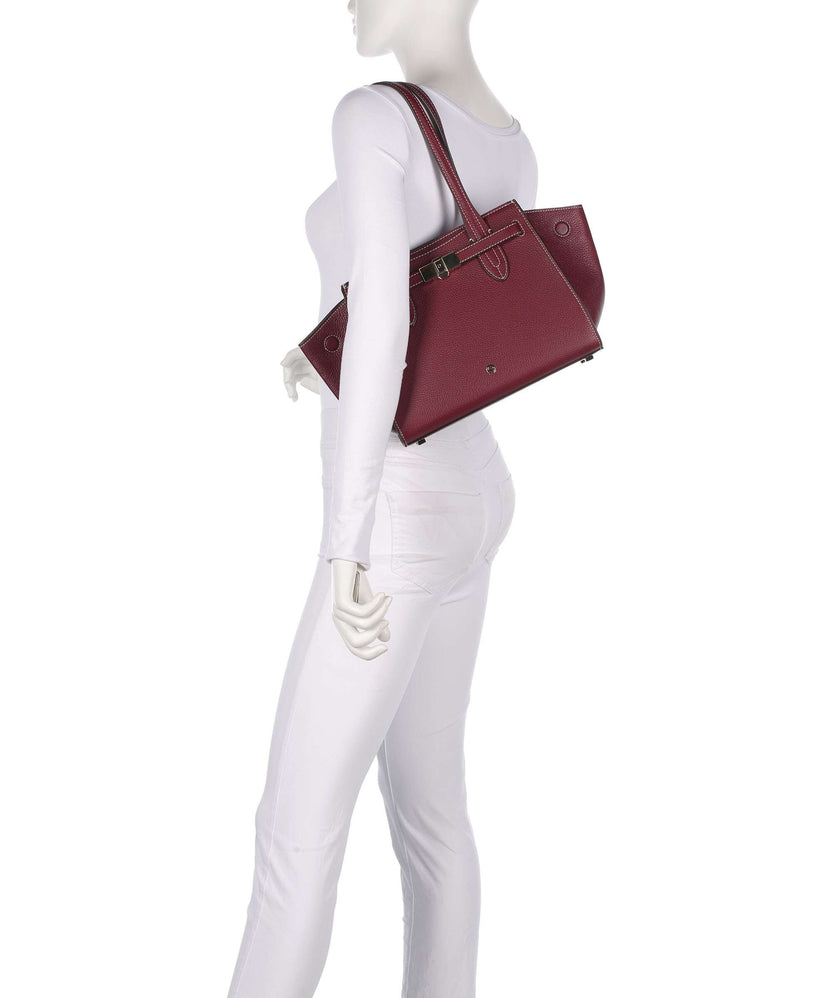 Aigner Farah M Shoulder bag burgundy