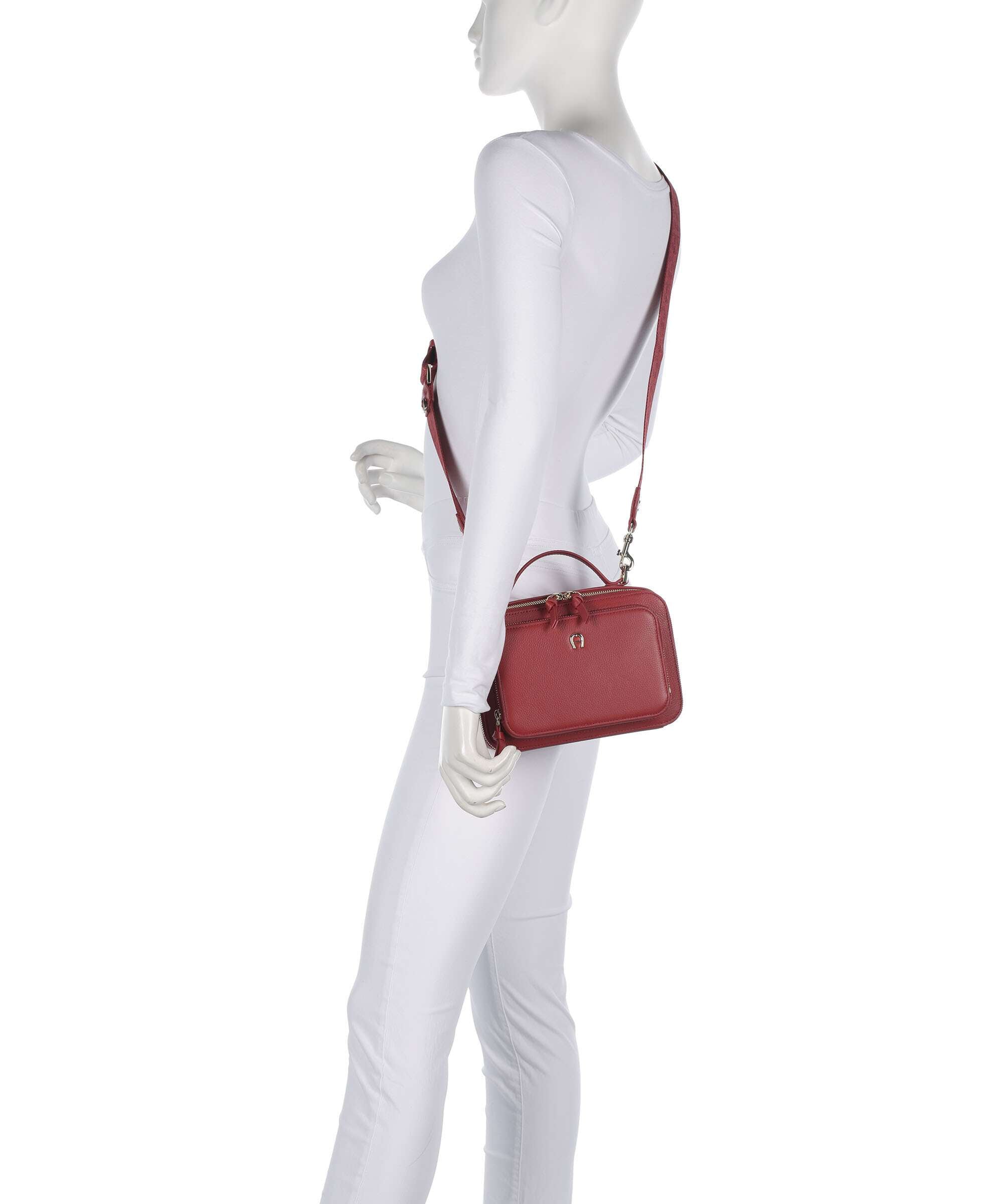 Aigner Zita S Crossbody bag burnt red