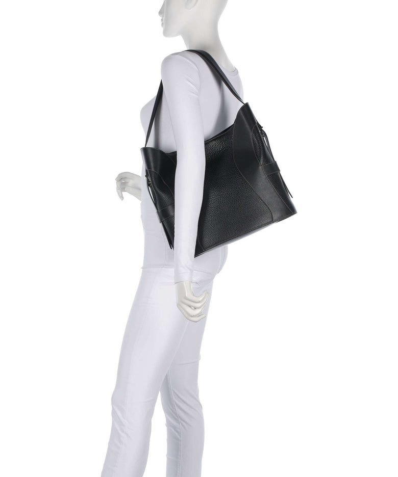 Aigner Deborah L Hobo bag black