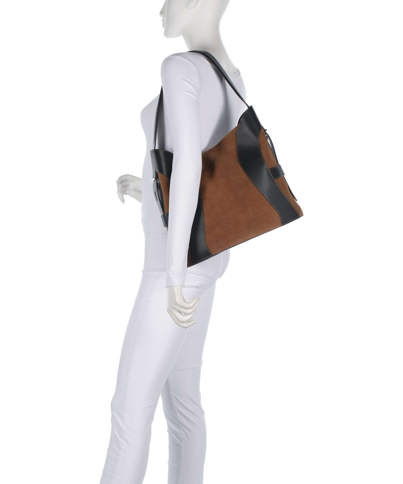 Aigner Deborah L Hobo bag oat beige