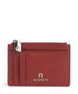 Aigner Fashion Porta-cartões burnt red
