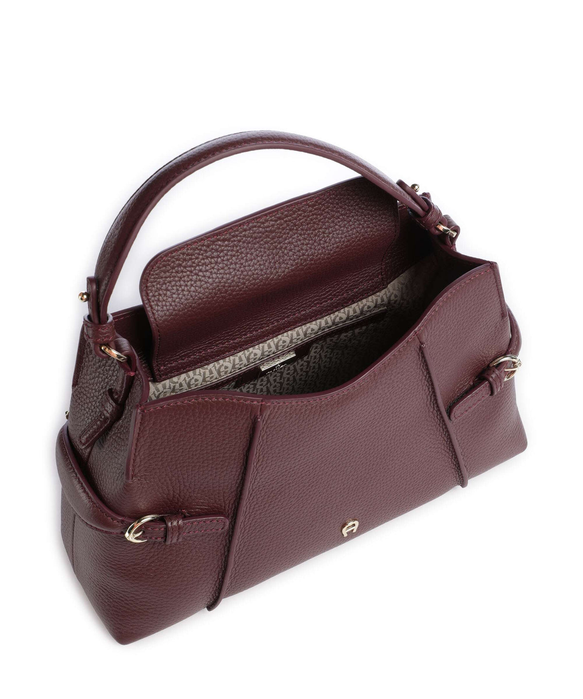 Aigner Cavallo M Handbag port red