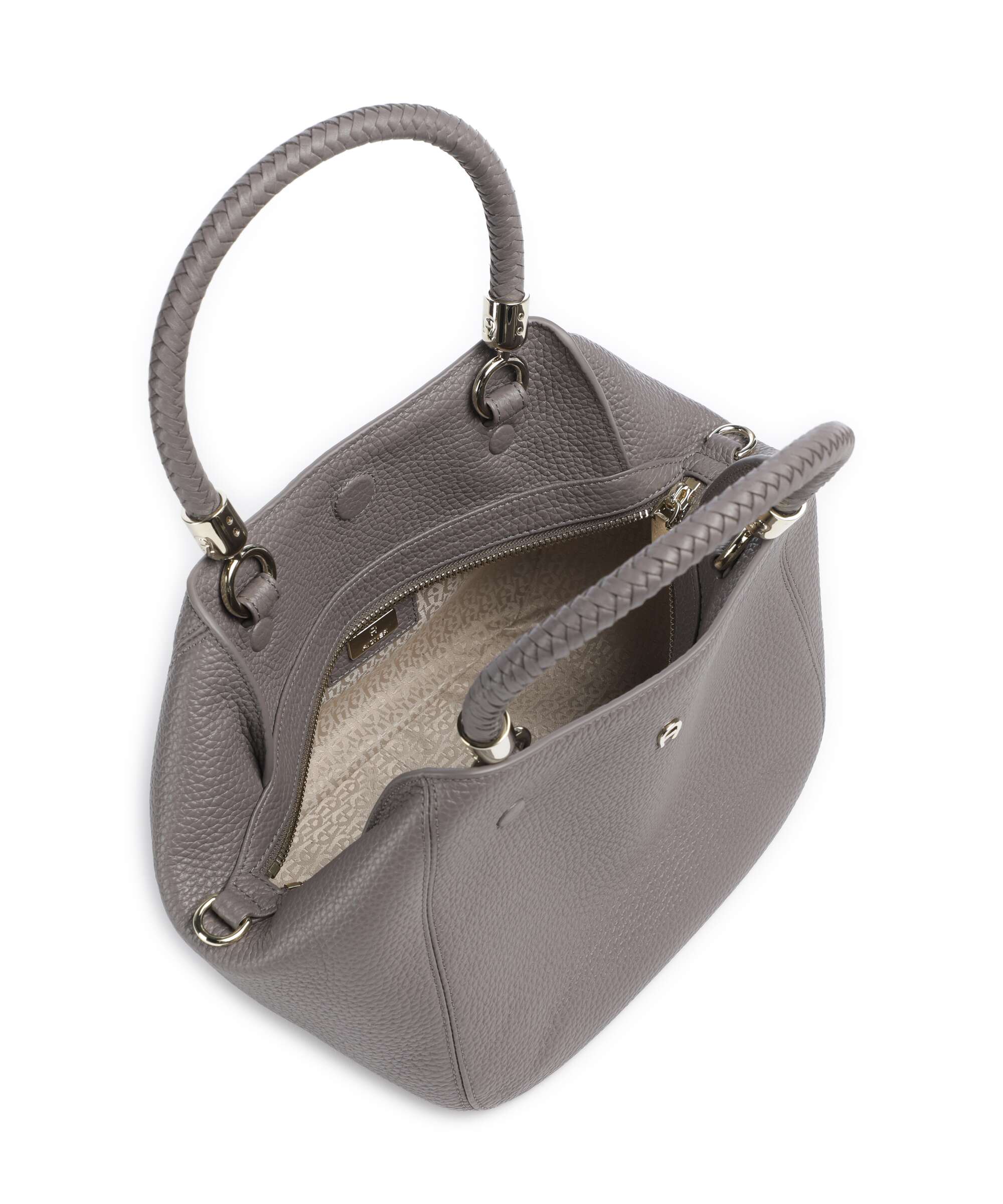 Aigner Carré Soft M Handbag ash grey
