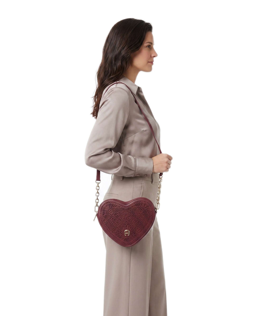 Aigner Fashion Handbag burgundy