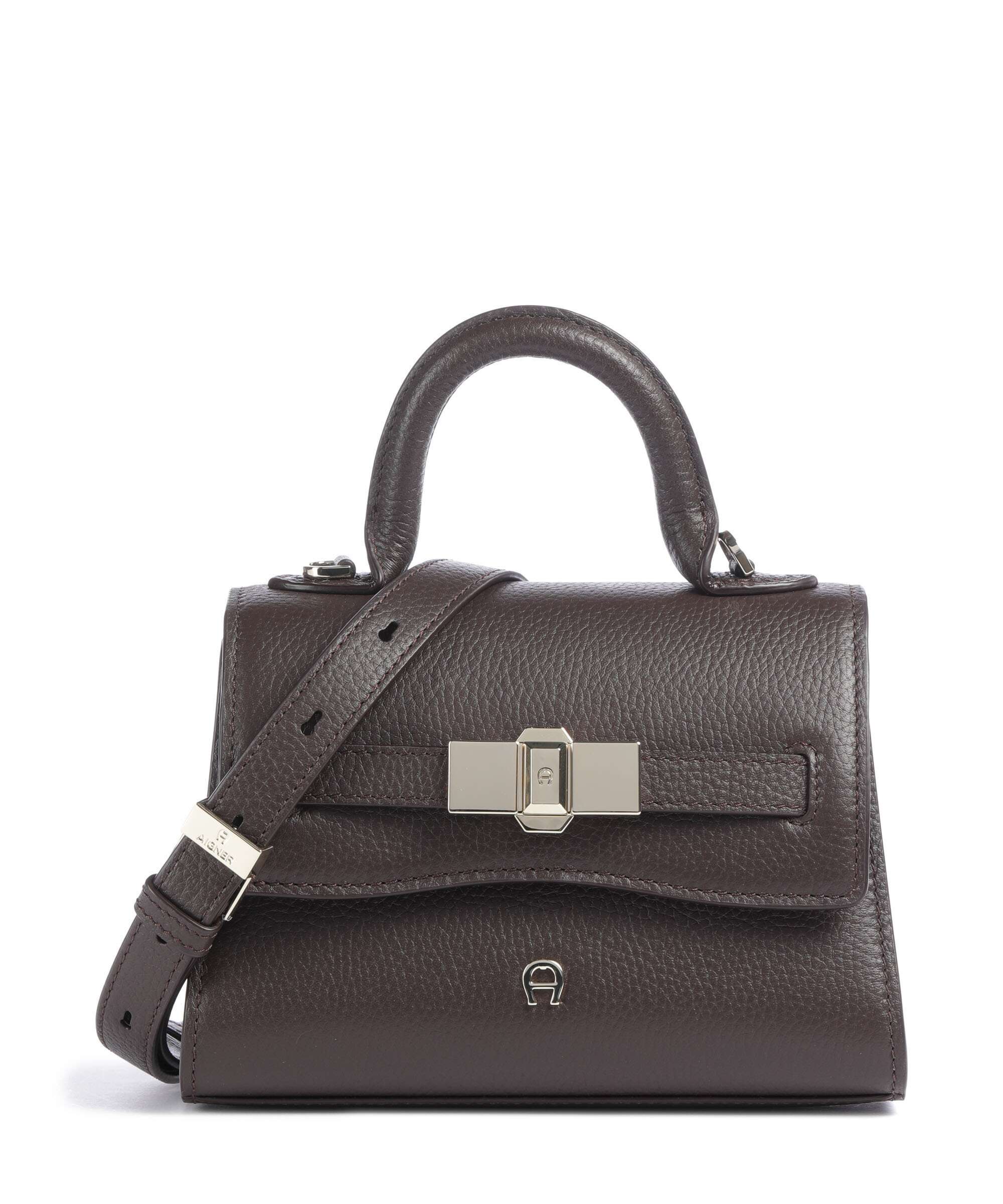 Aigner Farah XS Crossbody bag soil brown