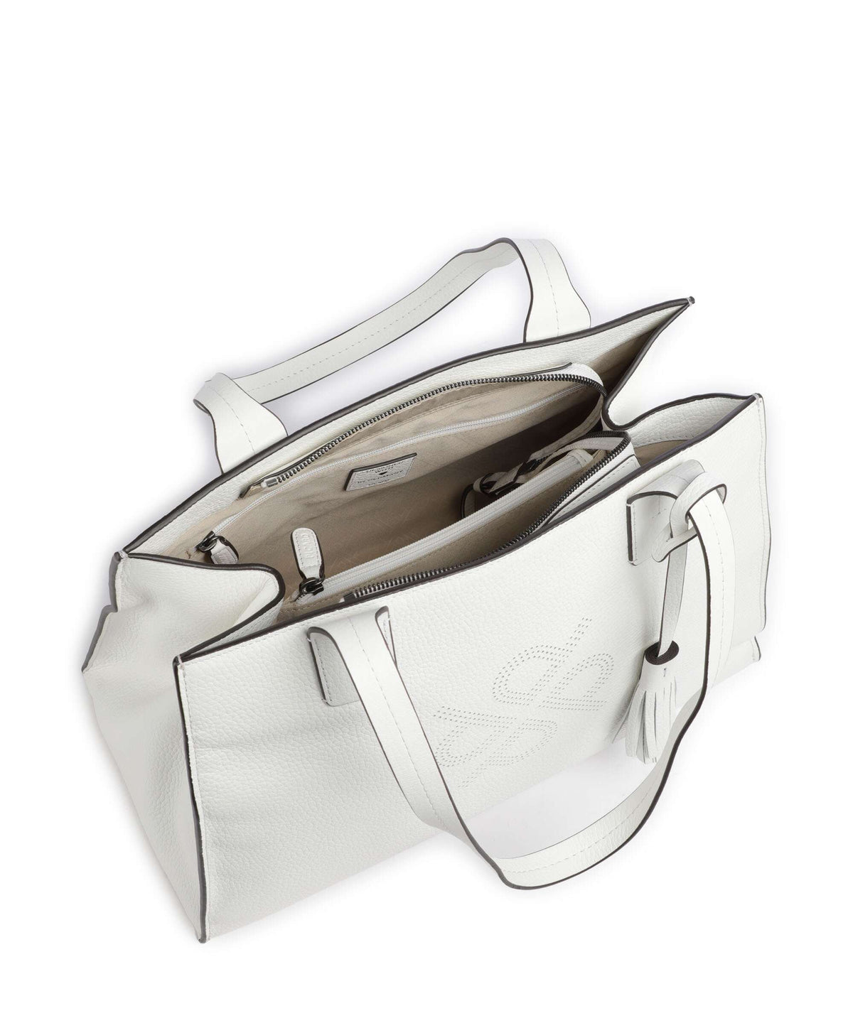 Picard Peephole Tote bag white lily