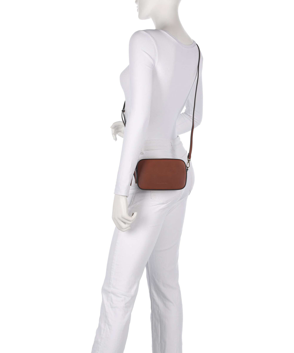 Marc O'Polo Liana XS Crossbody bag dark cognac