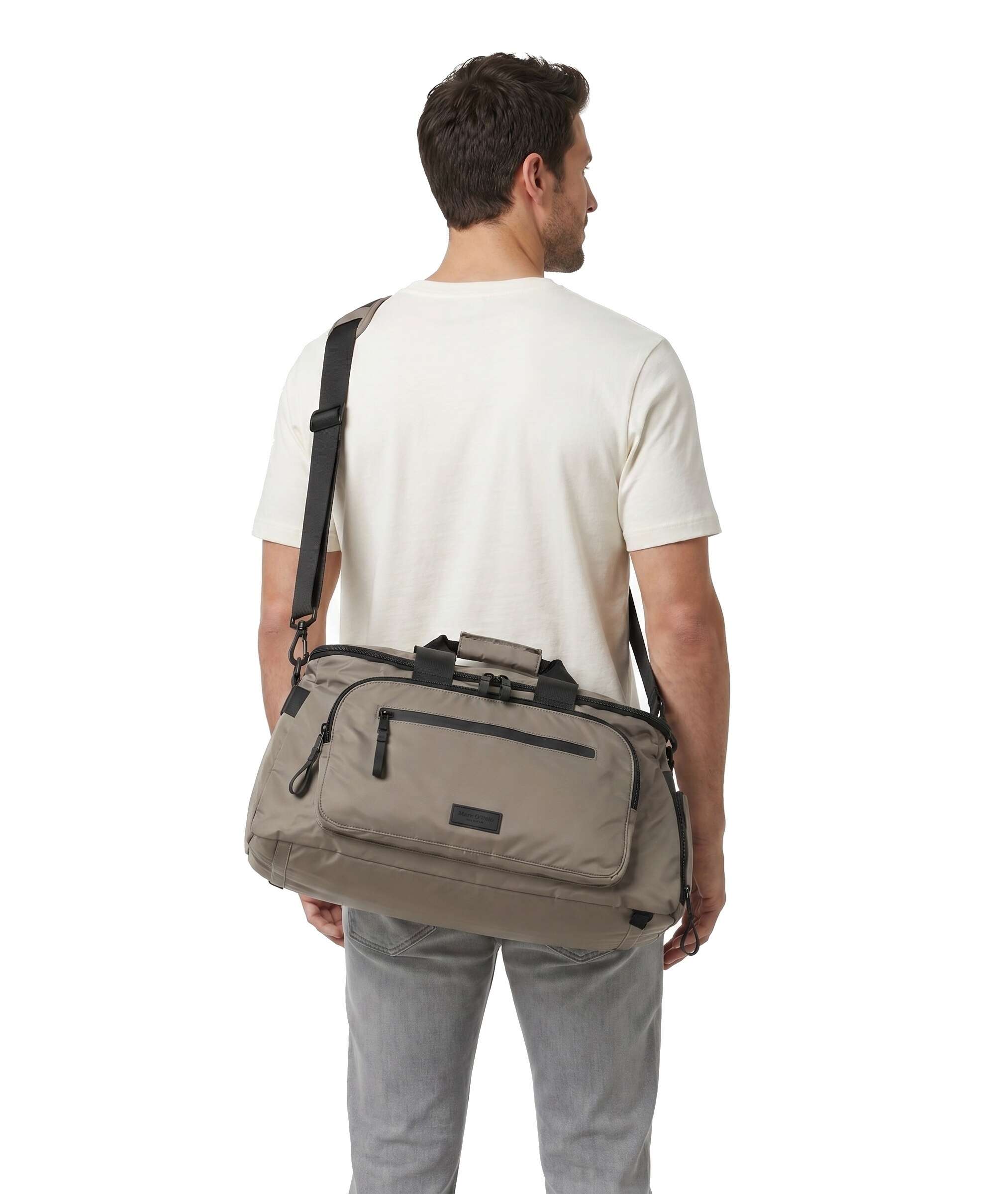 Marc O'Polo Gunnar 2-in-1 Weekend bag pavestone