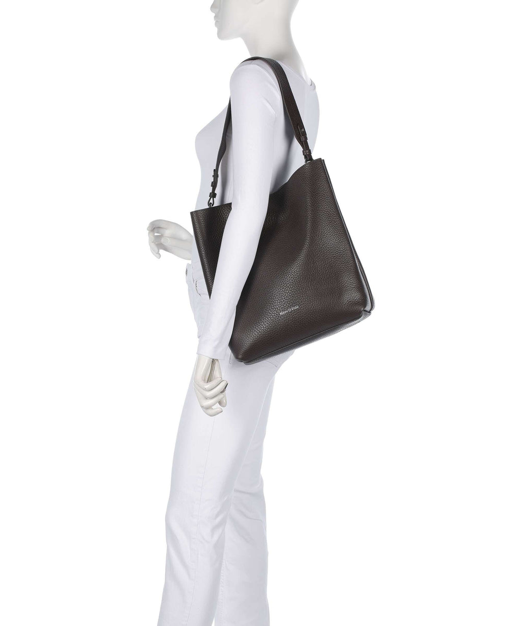 Marc O'Polo Brinja M Hobo bag shaded brown